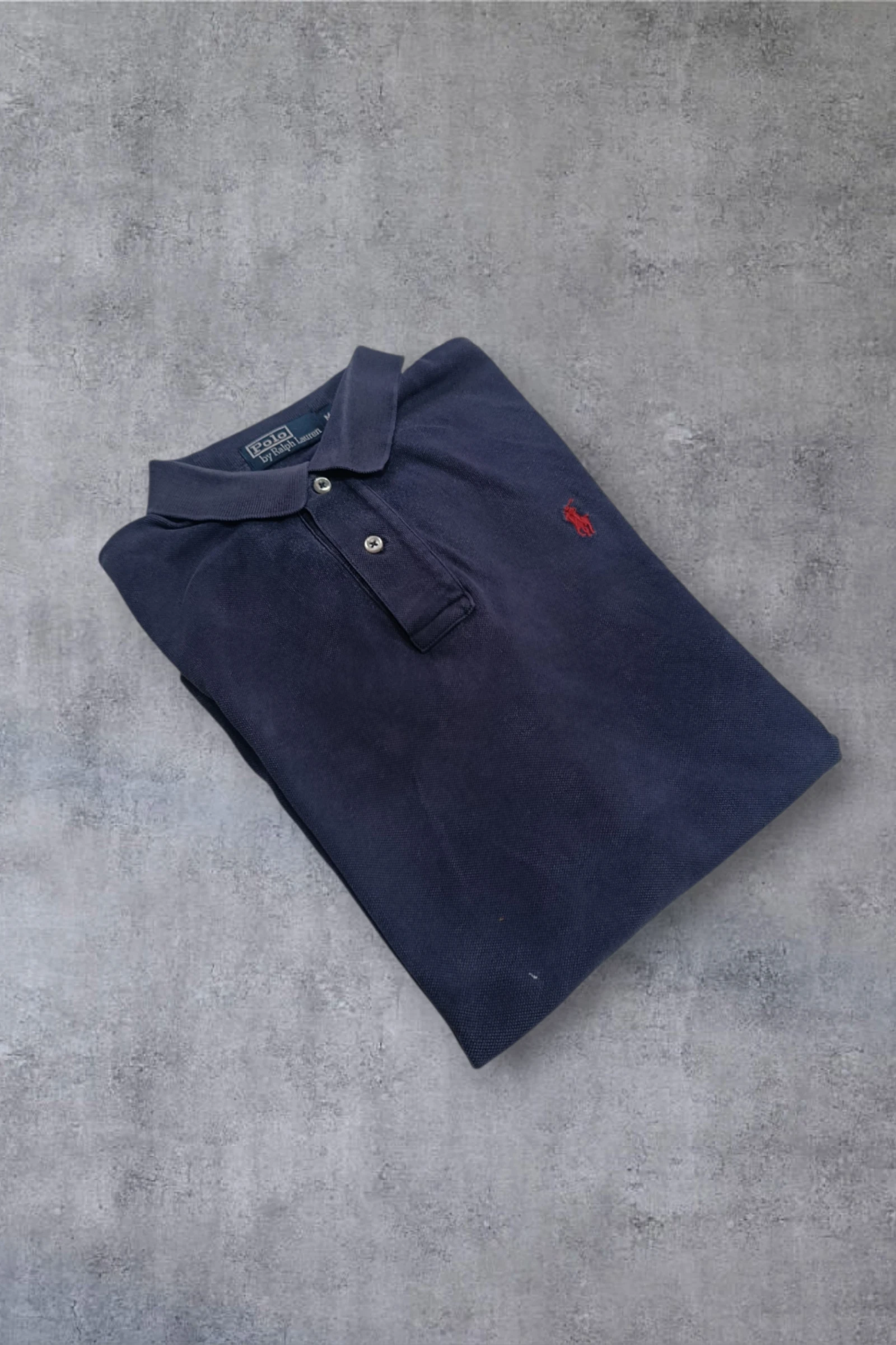 | Polo Ralph Lauren Homem | Cor Azul Marinho | Logo Bordado | Tamanho M | – photo 2